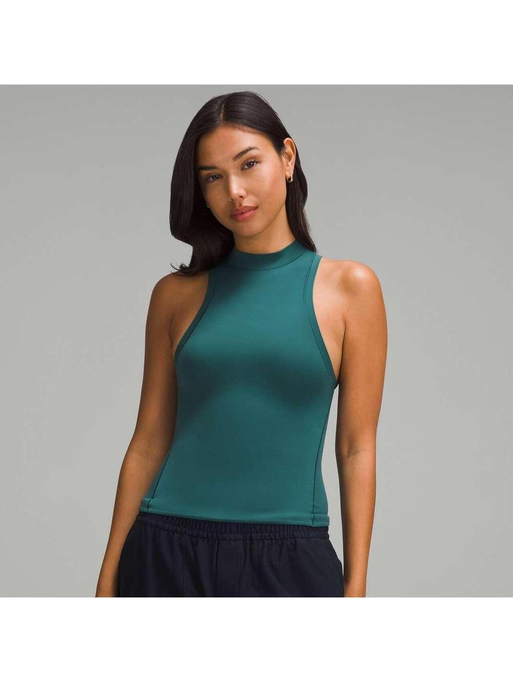 Lululemon Wundermost Ultra-Soft Nulu Mockneck Tank Top